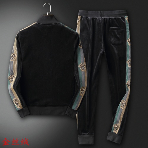 Replica Versace Tracksuits Long Sleeved For Men #906307 $98.00 USD for Wholesale