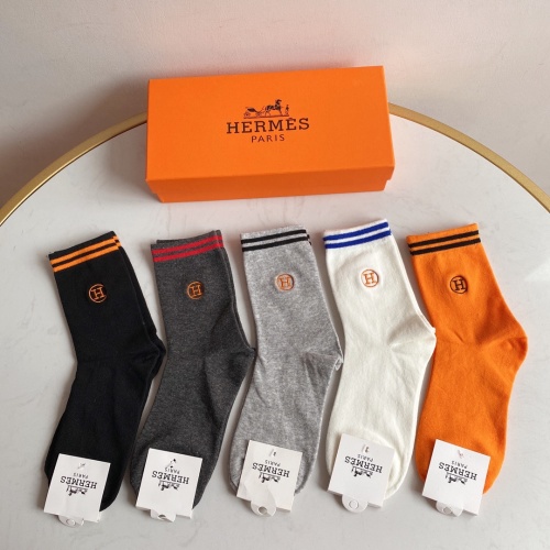 Hermes Socks #906373 $27.00 USD, Wholesale Replica Hermes Socks
