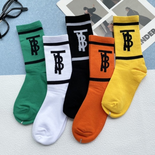 Replica Burberry Socks #906390 $29.00 USD for Wholesale