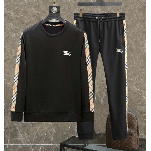 Burberry Tracksuits Long Sleeved For Men #906397 $92.00 USD, Wholesale Replica Burberry Tracksuits