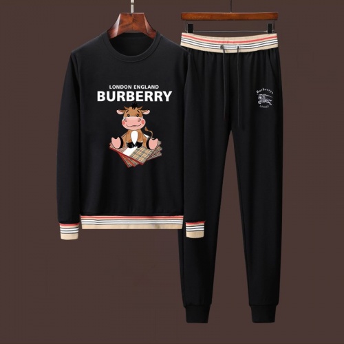 Burberry Tracksuits Long Sleeved For Men #906402 $88.00 USD, Wholesale Replica Burberry Tracksuits