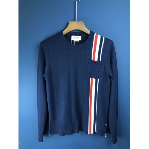 Thom Browne TB Sweaters Long Sleeved For Men #906590 $48.00 USD, Wholesale Replica Thom Browne TB Sweaters