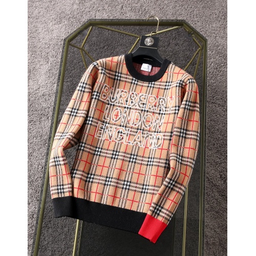 Replica Burberry Fashion Sweaters Long Sleeved For Men #906605 $56.00 USD for Wholesale
