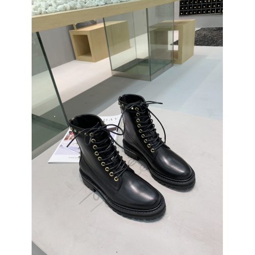Replica Valentino Boots For Women #906615 $102.00 USD for Wholesale