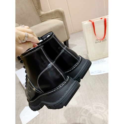 Replica Alexander McQueen Boots For Women #906625 $88.00 USD for Wholesale