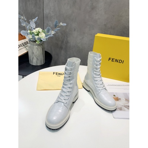 Replica Fendi Fashion Boots For Women #906628 $96.00 USD for Wholesale