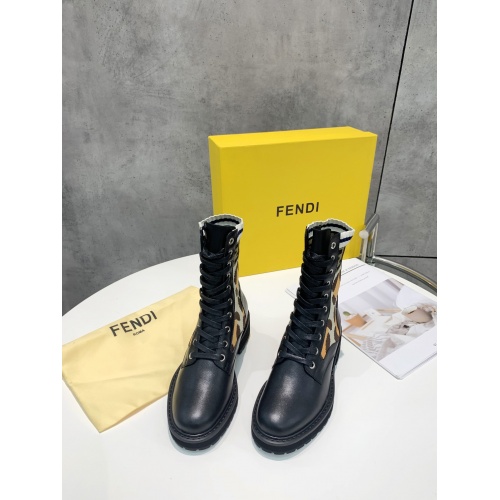 Fendi Fashion Boots For Women #906631 $96.00 USD, Wholesale Replica Fendi Fashion Boots