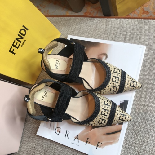 Replica Fendi Sandal For Women #906740 $96.00 USD for Wholesale