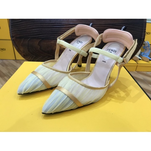 Replica Fendi Sandal For Women #906744 $96.00 USD for Wholesale