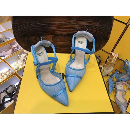 Replica Fendi Sandal For Women #906747 $96.00 USD for Wholesale