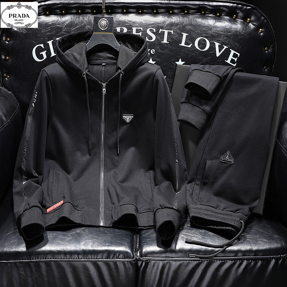 mens prada tracksuit