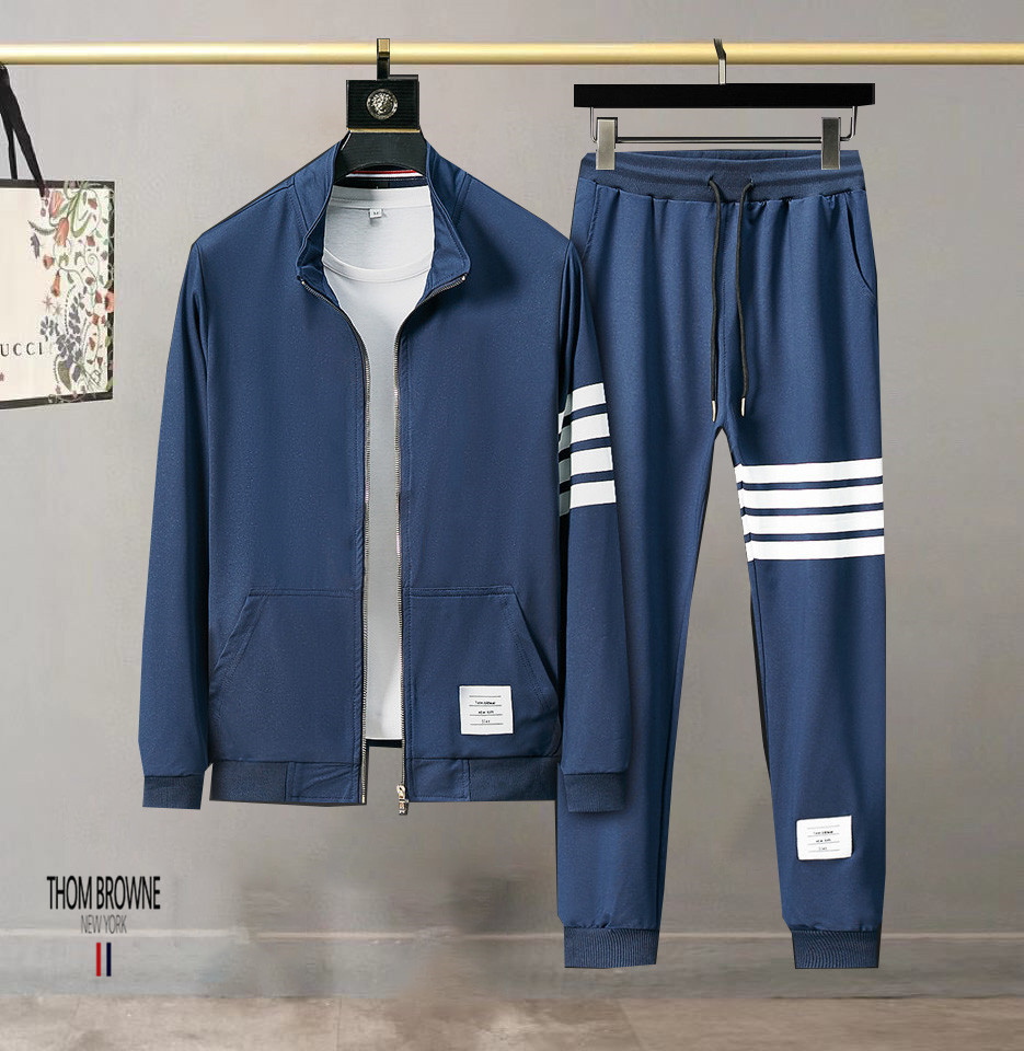 Thom Browne TB Tracksuits Long Sleeved For Men 895021 80.00 USD
