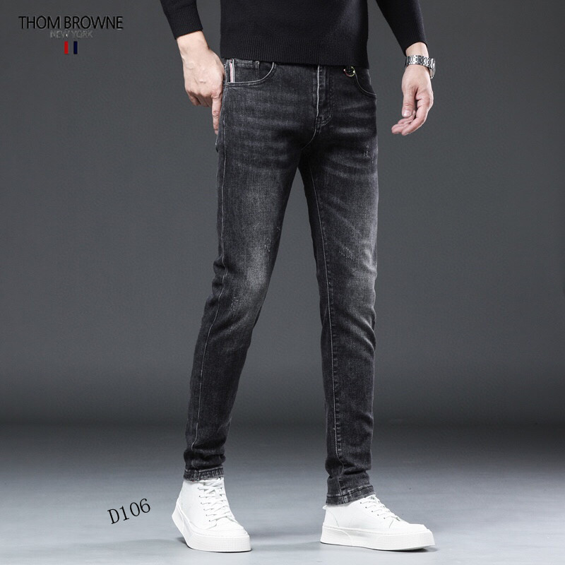 Thom Browne TB Jeans For Men #898421 $48.00 USD, Wholesale Replica Thom ...