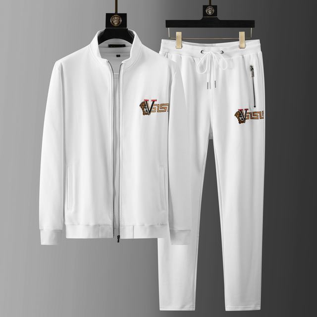 white versace tracksuit