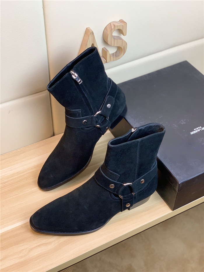 yves saint laurent boots mens