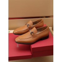 $118.00 USD Salvatore Ferragamo Leather Shoes For Men #897478