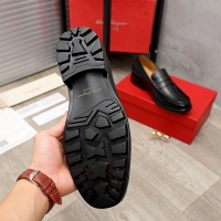 $92.00 USD Salvatore Ferragamo Leather Shoes For Men #899113