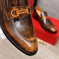 $82.00 USD Salvatore Ferragamo Leather Shoes For Men #900147