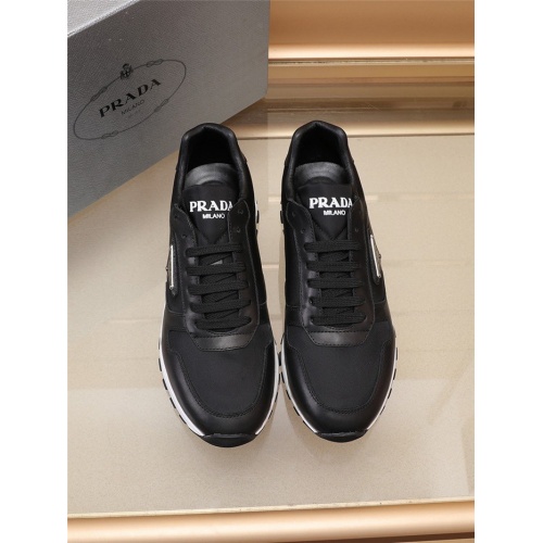 Replica Prada Casual Shoes For Men #906813 $88.00 USD for Wholesale