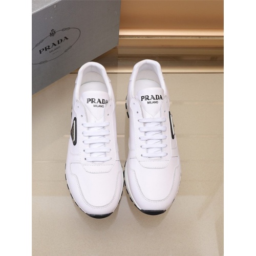 Replica Prada Casual Shoes For Men #906814 $88.00 USD for Wholesale