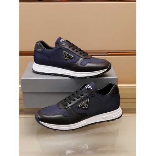 Replica Prada Casual Shoes For Men #906815 $88.00 USD for Wholesale