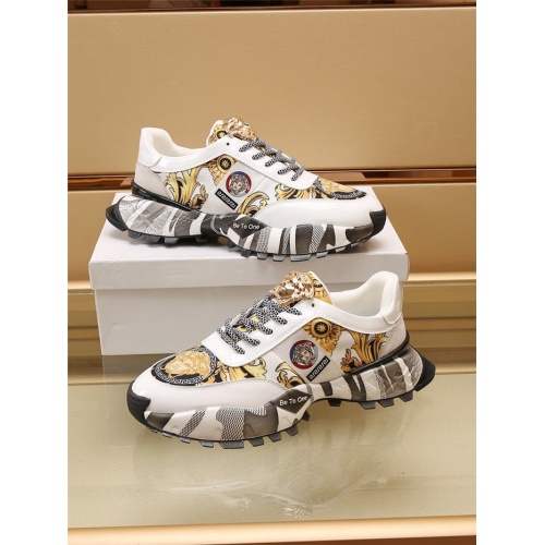 Replica Versace Casual Shoes For Men #906830 $82.00 USD for Wholesale