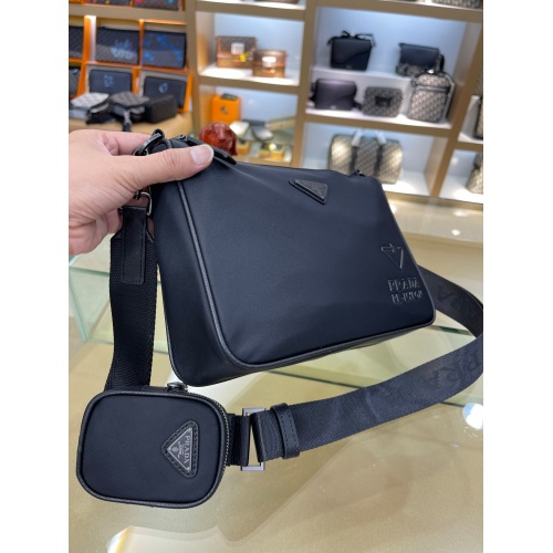 Replica Prada AAA Man Messenger Bags #907024 $102.00 USD for Wholesale