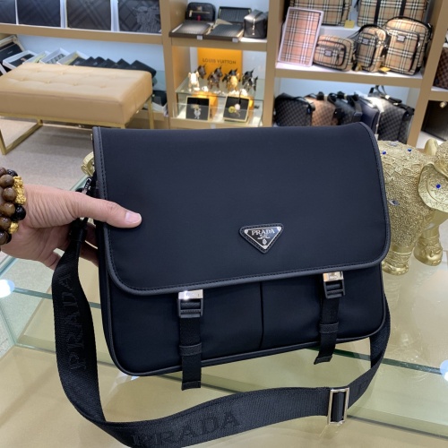 Replica Prada AAA Man Messenger Bags #907025 $115.00 USD for Wholesale