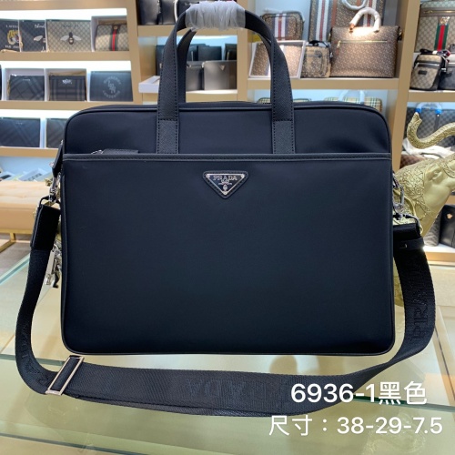 Prada AAA Man Handbags #907037 $130.00 USD, Wholesale Replica Prada AAA Man Handbags