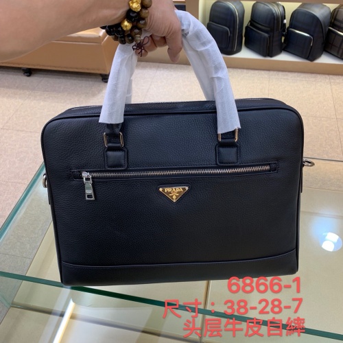 Prada AAA Man Handbags #907041 $160.00 USD, Wholesale Replica Prada AAA Man Handbags