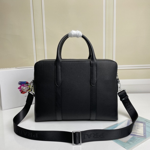 Replica Prada AAA Man Handbags #907042 $160.00 USD for Wholesale