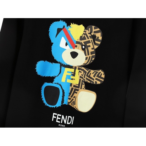 Replica Fendi Hoodies Long Sleeved For Unisex #907197 $56.00 USD for Wholesale