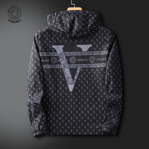 Replica Versace Jackets Long Sleeved For Men #907380 $60.00 USD for Wholesale
