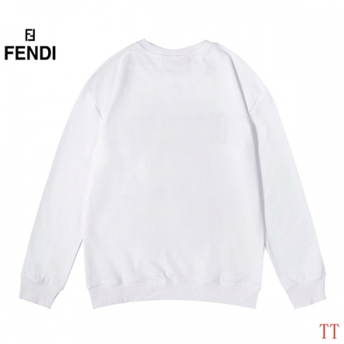 Replica Fendi Hoodies Long Sleeved For Men #907453 $39.00 USD for Wholesale