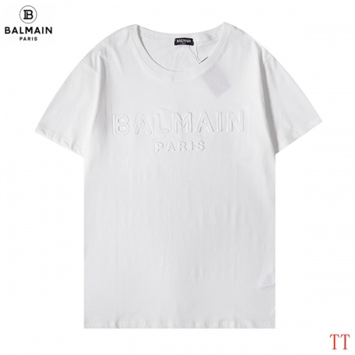 Balmain T-Shirts Short Sleeved For Men #907564