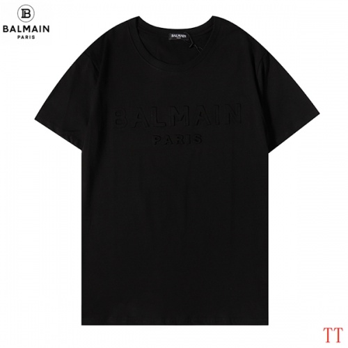 Balmain T-Shirts Short Sleeved For Men #907565