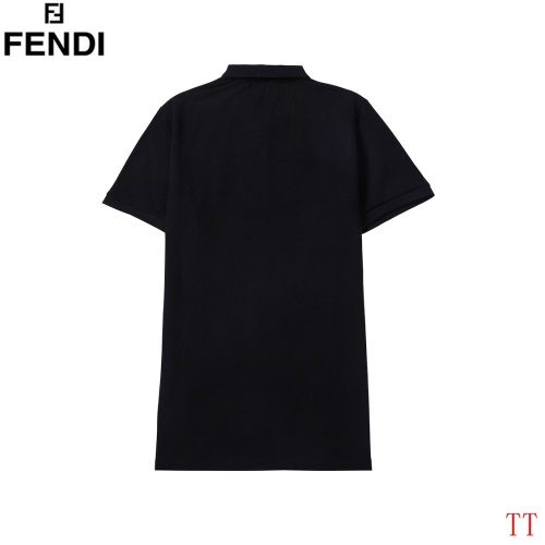 Replica Fendi T-Shirts Short Sleeved For Men #907576 $38.00 USD for Wholesale