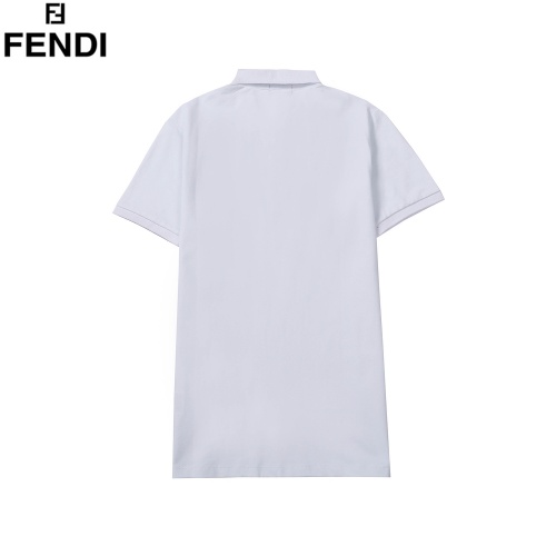 Replica Fendi T-Shirts Short Sleeved For Men #907577 $38.00 USD for Wholesale