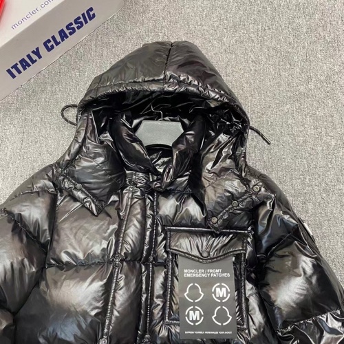 Replica Moncler Down Feather Coat Long Sleeved For Unisex #907648 $145.00 USD for Wholesale