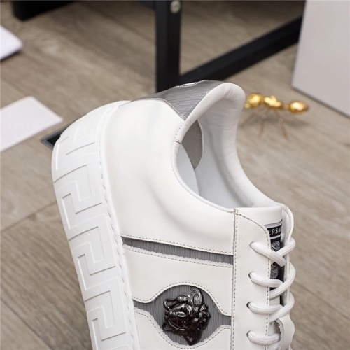 Replica Versace Casual Shoes For Men #907669 $98.00 USD for Wholesale