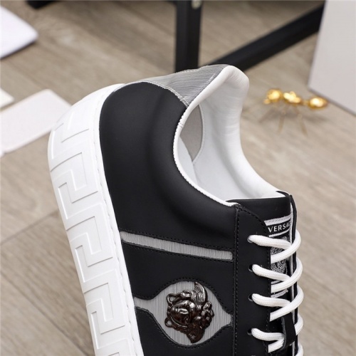 Replica Versace Casual Shoes For Men #907670 $98.00 USD for Wholesale