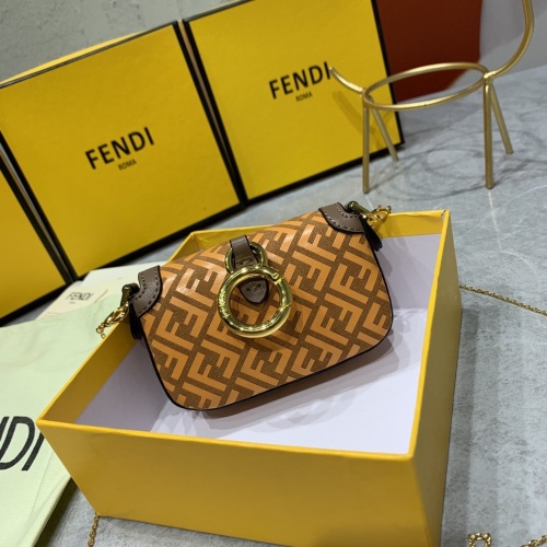 Replica Fendi AAA Messenger Bags For Women #907762 $85.00 USD for Wholesale