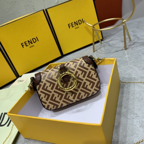 Replica Fendi AAA Messenger Bags For Women #907763 $85.00 USD for Wholesale