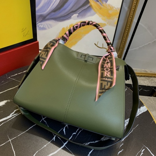 Replica Fendi AAA Quality Handbags For Women #907778 $132.00 USD for Wholesale