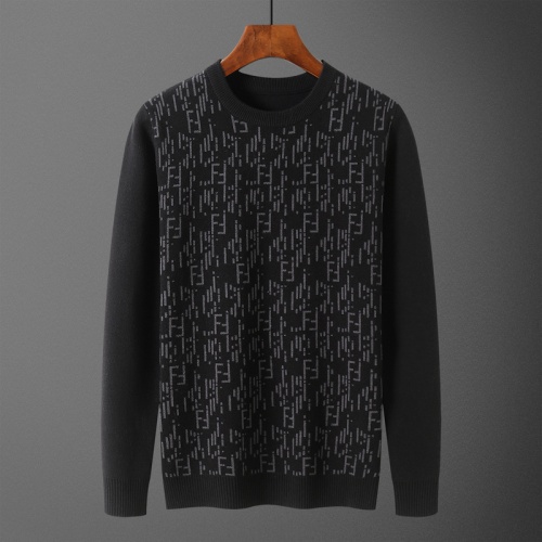 Fendi Sweaters Long Sleeved For Men #907882 $52.00 USD, Wholesale Replica Fendi Sweaters