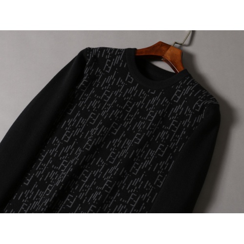 Replica Fendi Sweaters Long Sleeved For Men #907882 $52.00 USD for Wholesale