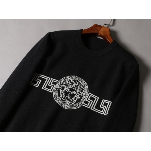 Replica Versace Sweaters Long Sleeved For Men #907905 $52.00 USD for Wholesale