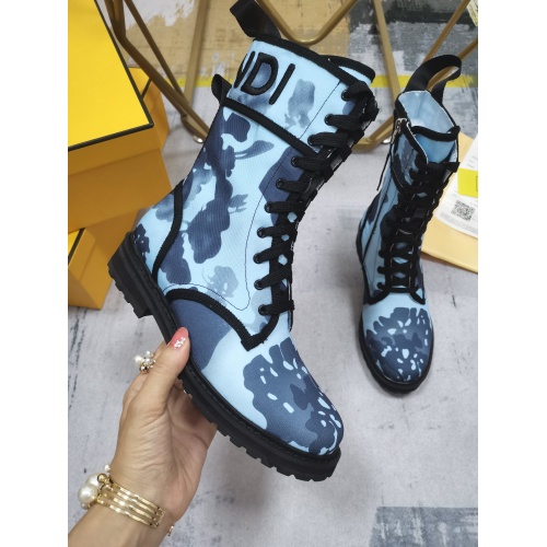 Replica Fendi Fashion Boots For Women #907924 $102.00 USD for Wholesale
