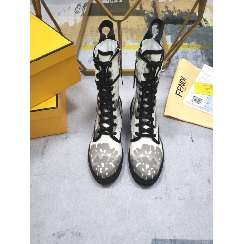 Replica Fendi Fashion Boots For Women #907925 $102.00 USD for Wholesale
