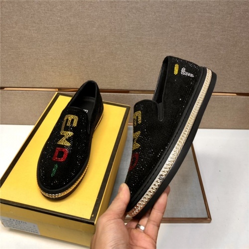 Replica Fendi Casual Shoes For Men #907966 $72.00 USD for Wholesale